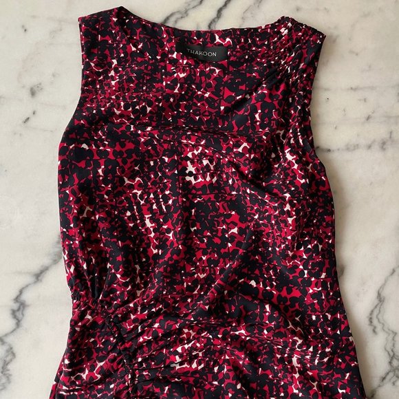 Thakoon Sleeveless Side Ruched Dress - Picture 8 of 14